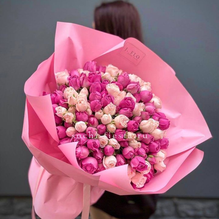 51 кустовая роза  в Калуге