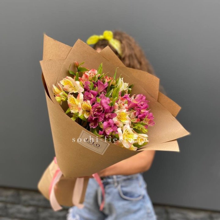 Альстромерии в крафте в Калуге