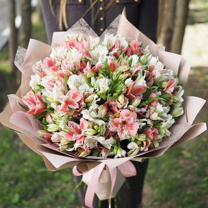 Букет альстромерий "ВАУ" в Калуге