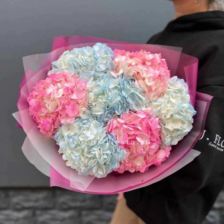 Букет гортензий "Тоника №2" в Калуге