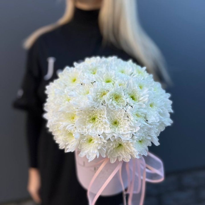 Коробка с хризантемами №1 в Калуге