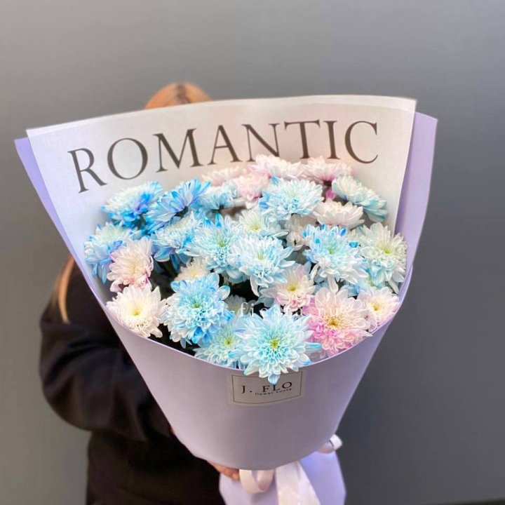 Букет кустовых хризантем в Калуге