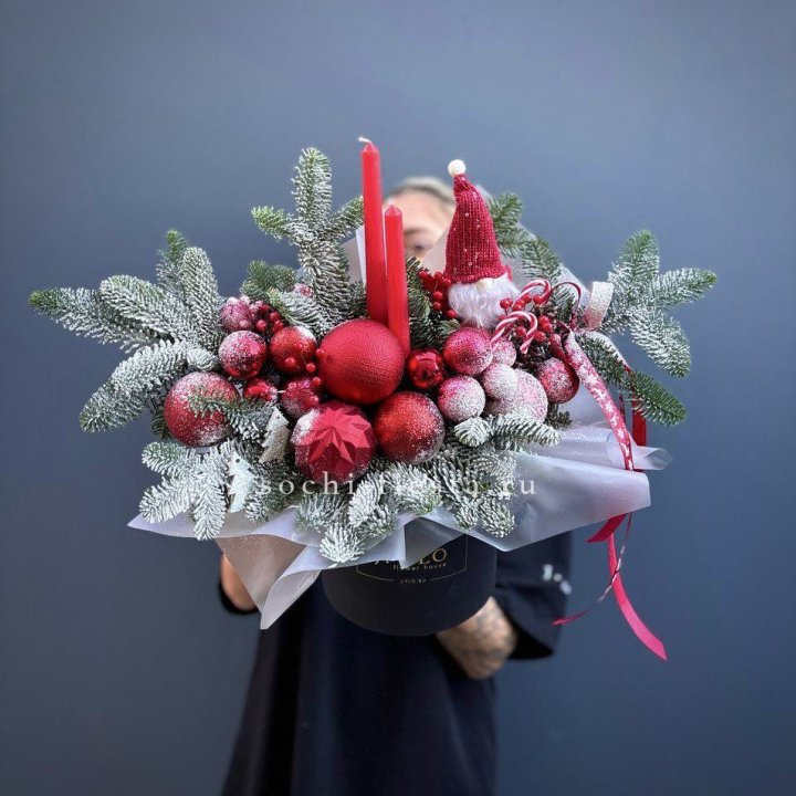 Композиция "Мери крисмас ред" в Калуге