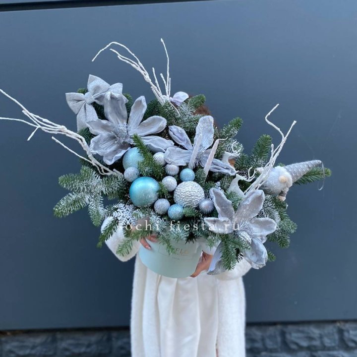 Композиция "Снежный цветок" в Калуге