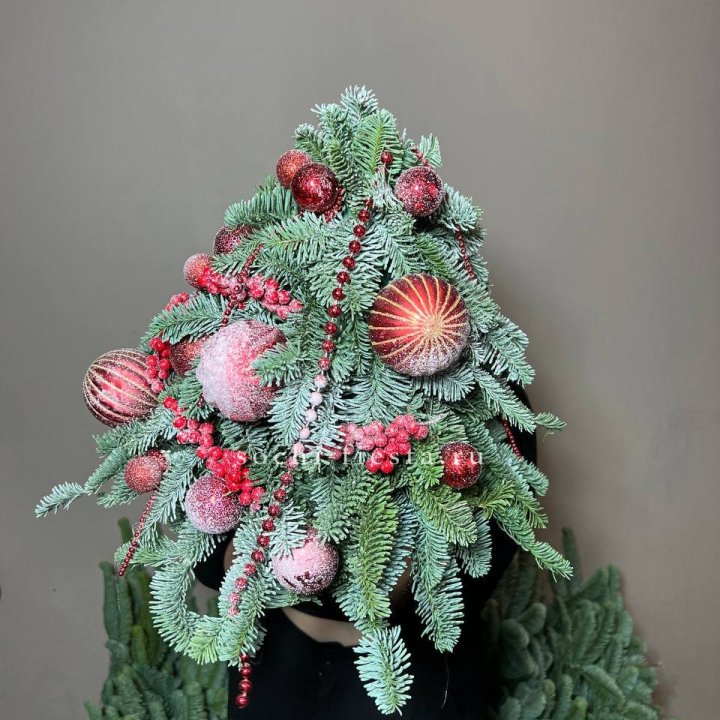 Ёлка красная в Калуге