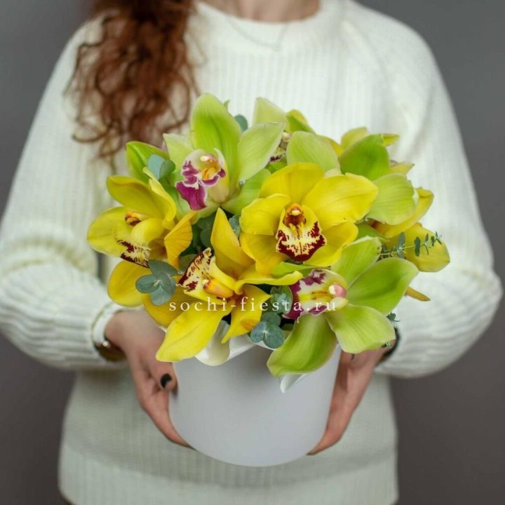 Бокс с орхидей №1 в Калуге