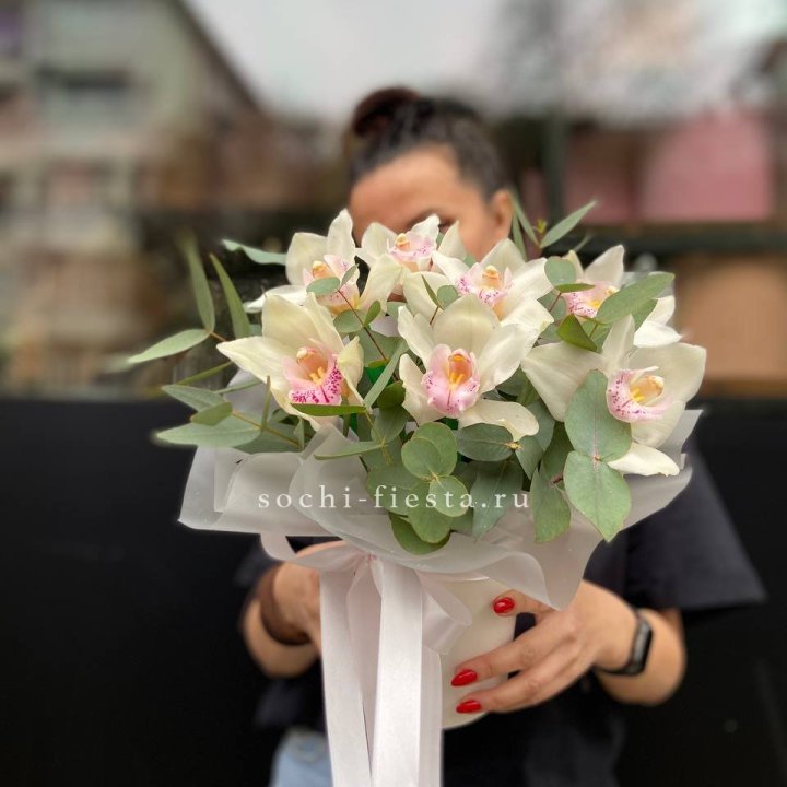 Бокс с орхидеями в Калуге