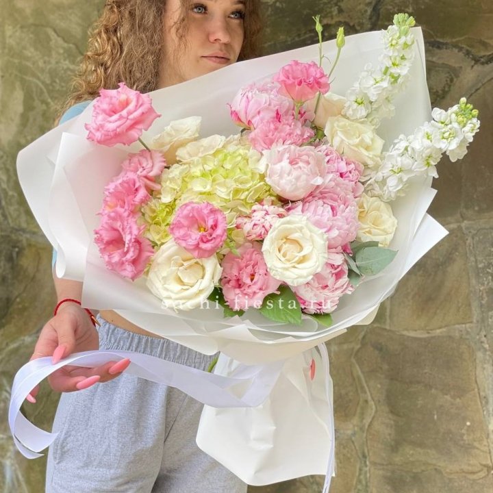 Букет с пионами №3 в Калуге
