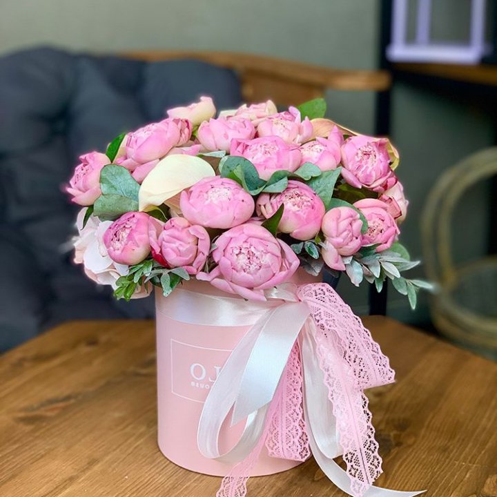 Композиция с пионами №1 в Калуге