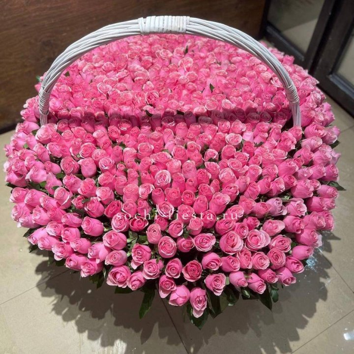 501 розовая роза в Калуге