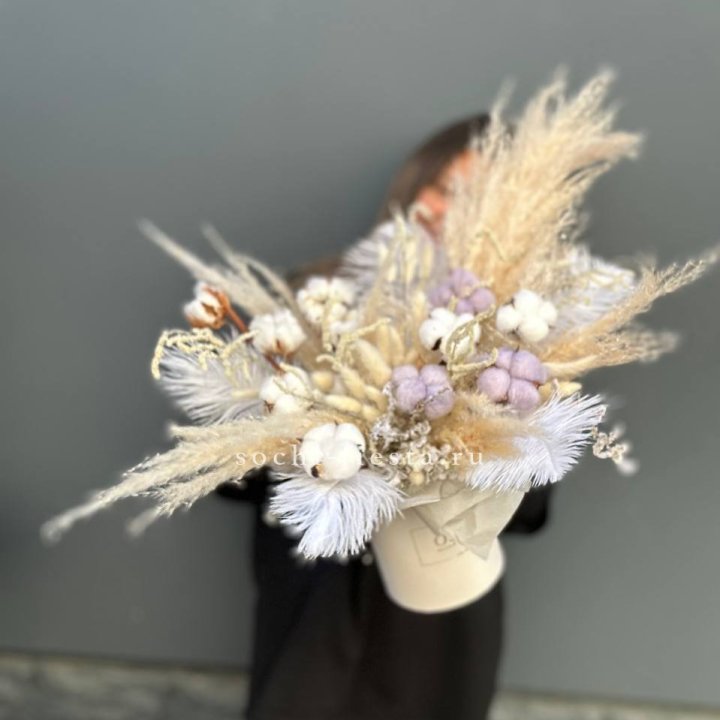 Авторский бокс с сухоцветами №3 в Калуге