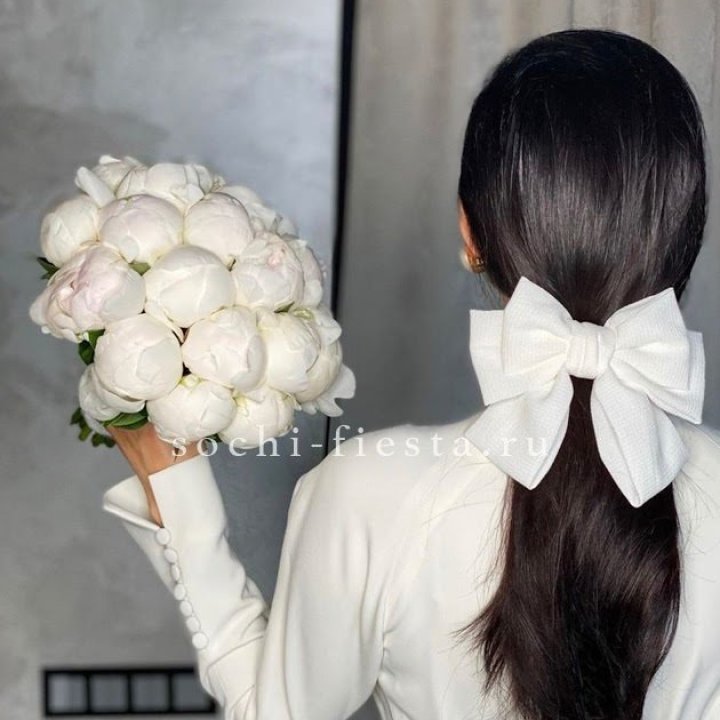 Свадебный букет пионов в Калуге