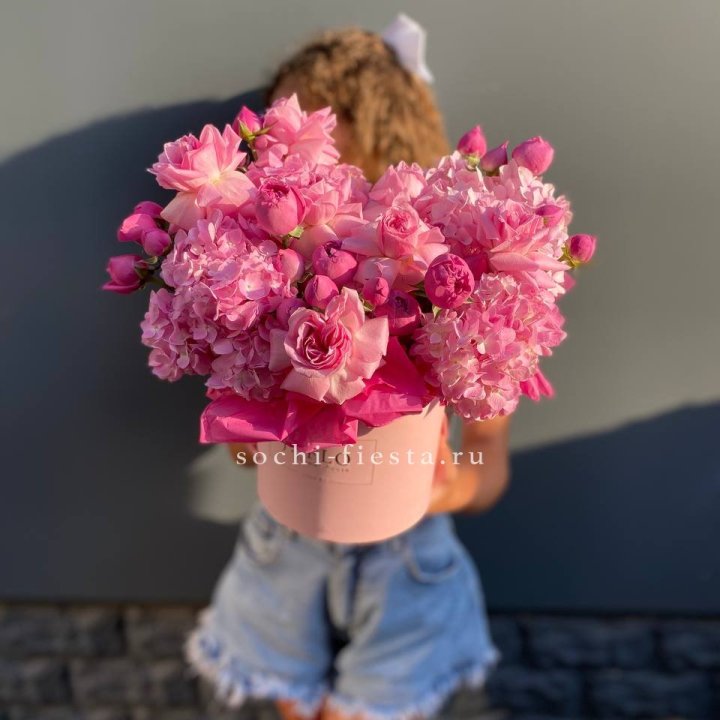 Цветочная композиция "Пасион" в Калуге