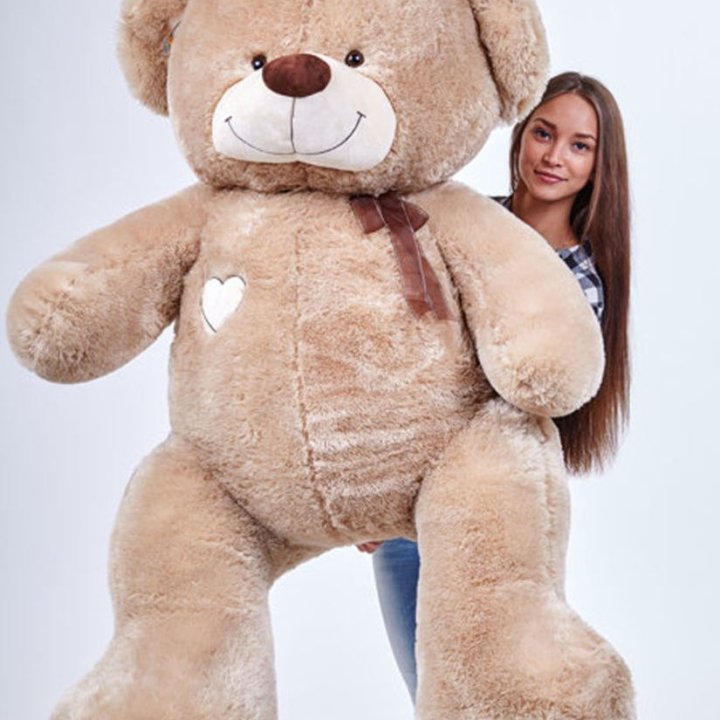 Бурый плюшевый мишка большой в Калуге