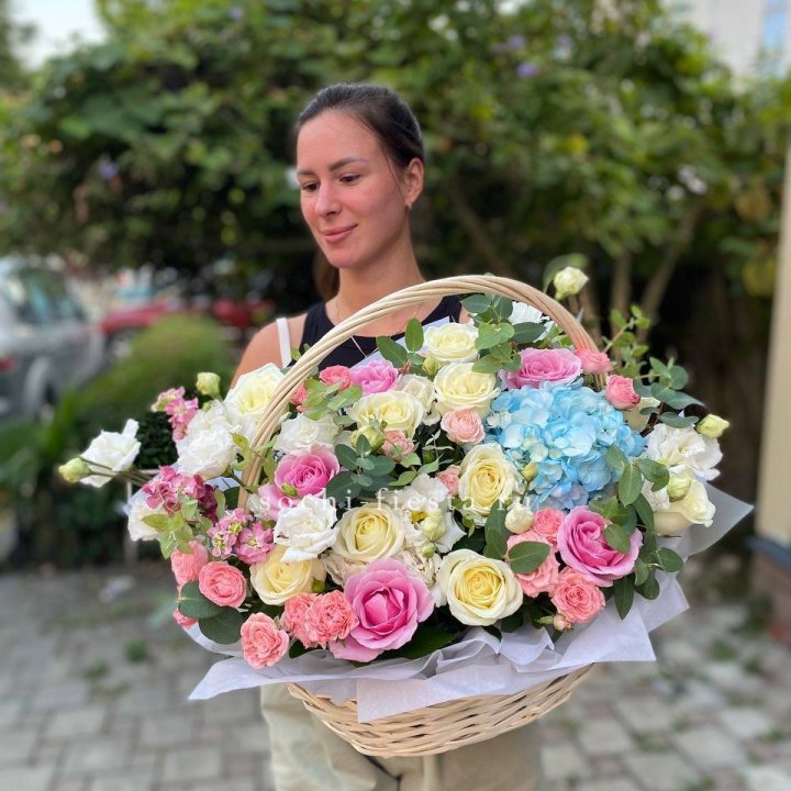 Цветочная корзина №2 в Калуге