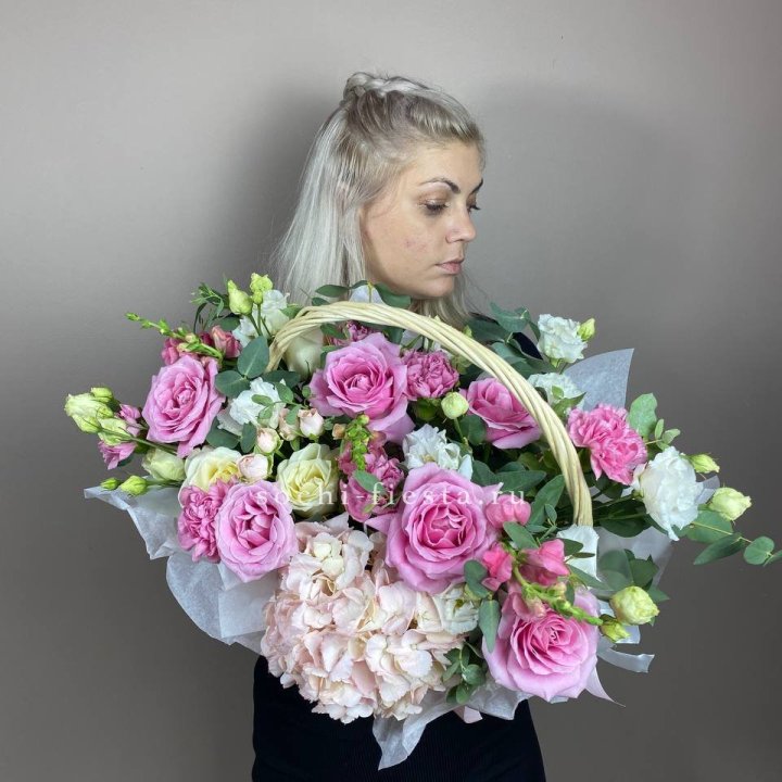 Цветочная корзина № 5 в Калуге