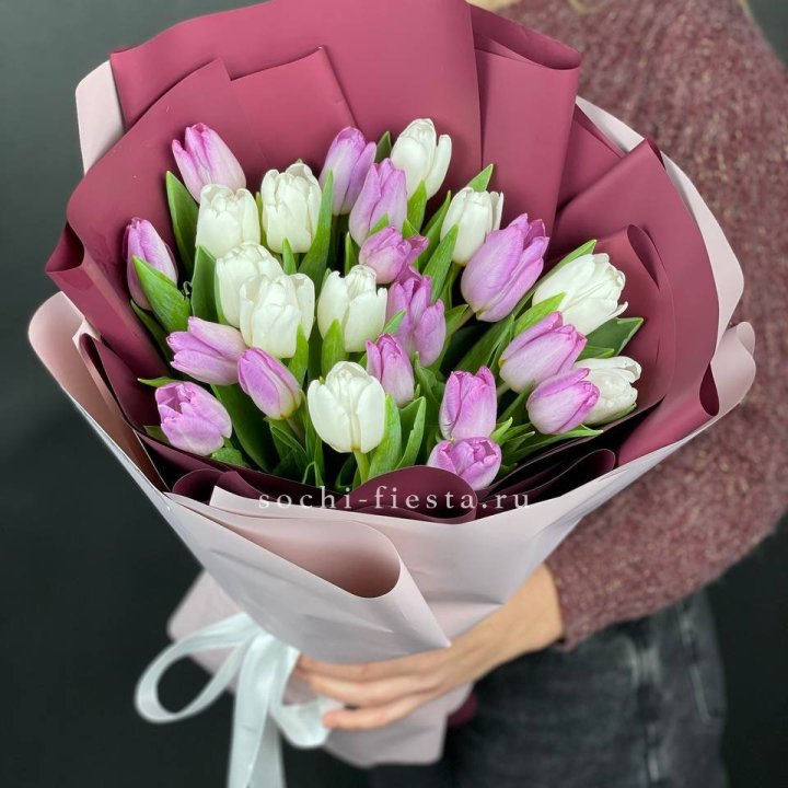 25 тюльпанов микс в Калуге