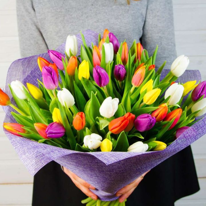 51 тюльпан "Рандом" №2 в Калуге